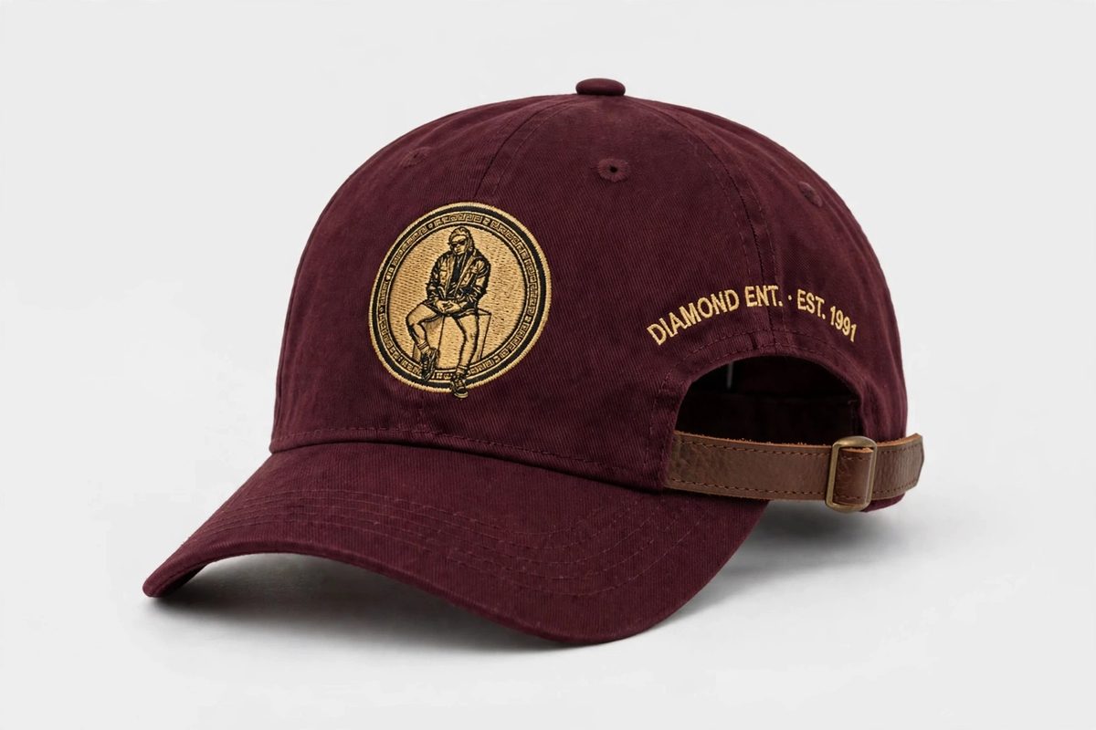 PHNTM PHNTM Cap   Burgundy mockup