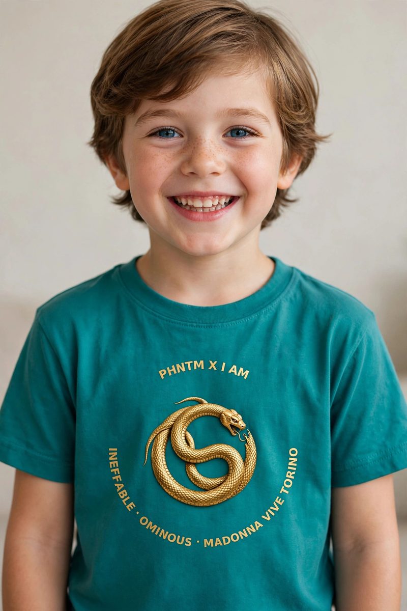 PHNTM Kids I AM Tee mockup