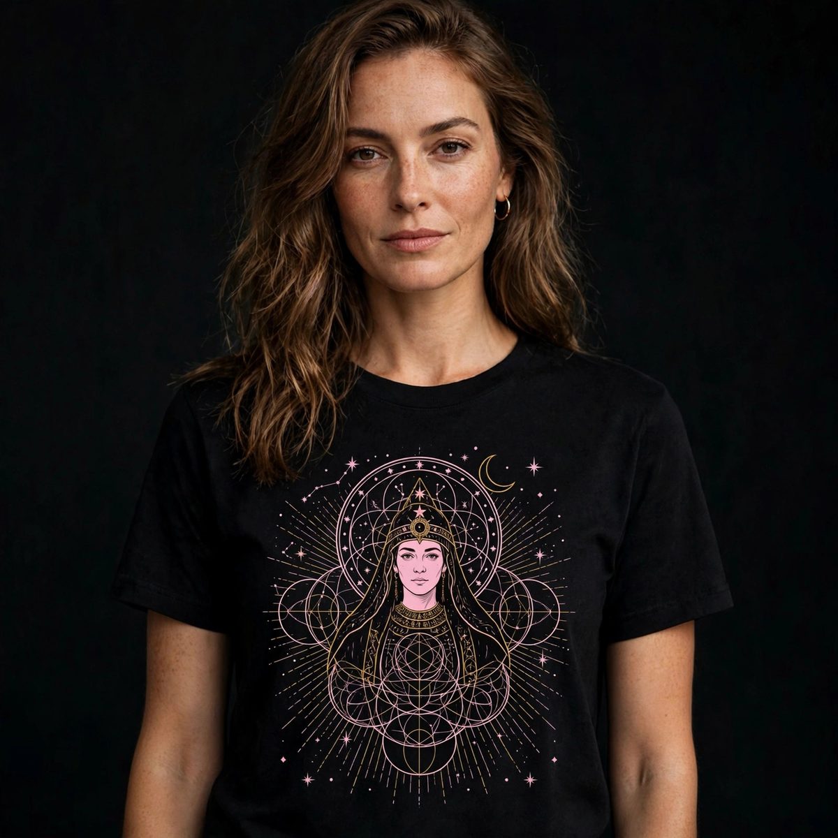 PHNTM Womens I AM Tee mockup